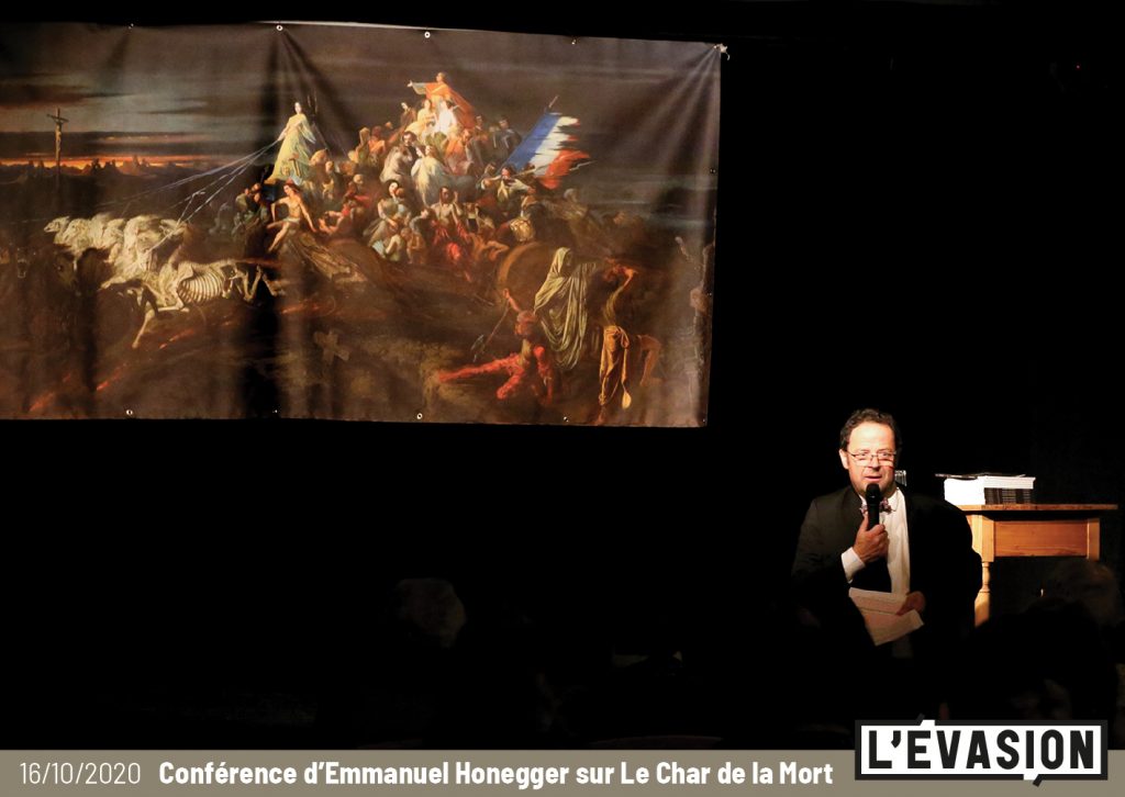 Rencontre avec Emmanuel Honegger autour du "Char de la Mort" de Théophile Schuler à L'Évasion