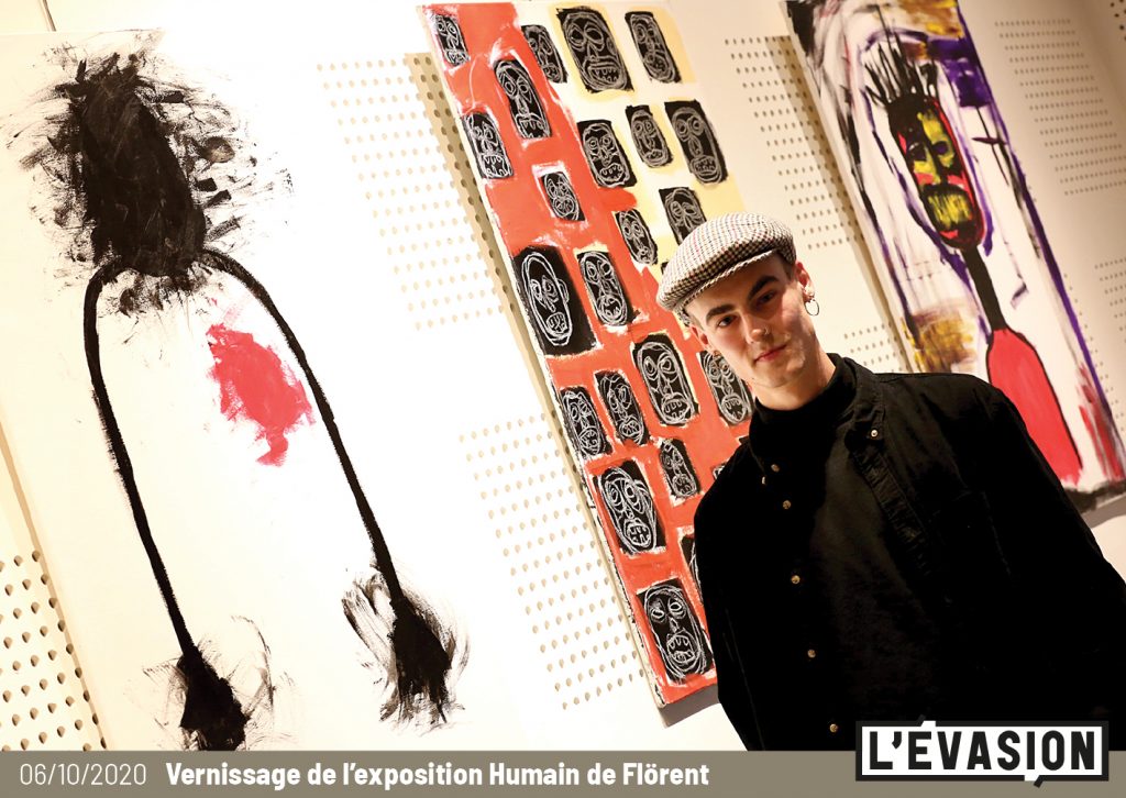 Vernissage de l'exposition Flörent à L'Évasion